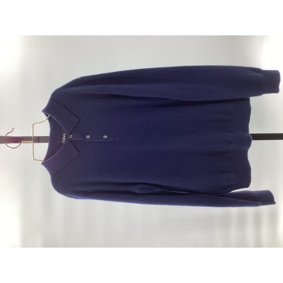 Quince Men's Mongolian Cashmere Sweater Blue M - Picture 1 of 1